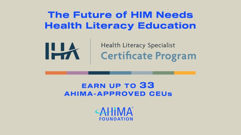 The Future of HIM Needs Health Literacy Education